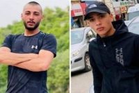 شهادت ۲ جوان فلسطینی به دست اشغالگران صهیونیست