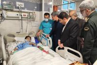 عیادت دکتر مخبر از مجروحان حادثه تروریستی شیراز+ فیلم عیادت دکتر مخبر از مجروحان حادثه تروریستی شیراز+ فیلم