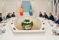 مذاکرات «تاکایف» و «جباراف» در حاشیه نشست «آسیای مرکزی – اتحادیه اروپا»