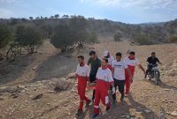 نجات جوان دره شهری در ارتفاعات روستای فرهادآباد دره‌شهر