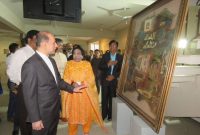 نمایشگاه آثار قرآنی و خوشنویسی با حضور هنرمندان ایرانی در پاکستان گشایش یافت