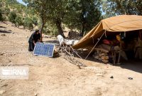 ۱۲۰ پنل خورشیدی بین عشایر قزوین توزیع شد