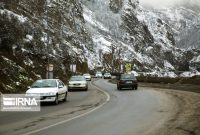 بارش برف و باران در برخی از جاده‌ها/محورهای شمالی فاقد هرگونه مداخلات جوی است