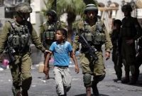 بازداشت ۷۵۰ کودک فلسطینی توسط صهیونیست‌ها در سال ۲۰۲۲