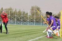 تمرین تیم ملی با ۹ بازیکن بزرگسال/ ۴ ملی پوش در ساختمان پک