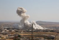 حمله هوایی روسیه و سوریه به تروریستها در ادلب