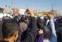 خروش ضد استکباری مردم انقلابی قم در ۱۳ آبان ماه