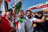 خیابان‌های جام جهانی مزین به پرچم ایران+فیلم