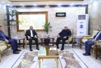 دیدار سفیر ایران در بغداد با رئیس حشد الشعبی عراق