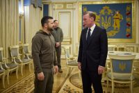 دیدار مشاور امنیت ملی آمریکا با رئیس جمهور اوکراین