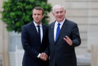 رئیس جمهور فرانسه و نتانیاهو تلفنی گفت وگو کردند