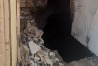 سارقان، بخشی از یک خانه تاریخی دزفول را تخریب کردند 