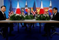سران ژاپن، آمریکا و کره‌جنوبی برای بررسی تحولات منطقه دیدار می‌کنند