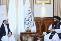 سرپرست وزارت خارجه طالبان با سفیر قطر دیدار کرد
