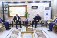 سفیر ایران در عراق با رئیس الحشد الشعبی دیدار کرد