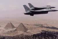 سقوط جنگنده مصری بر اثر نقص فنی