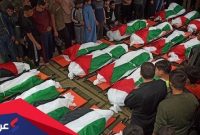 عزای عمومی در غزه در پی جان باختن ۲۱ نفر در آتش‌سوزی