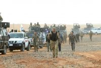 عملیات الحشد الشعبی علیه داعش در استان هم مرز با ایران