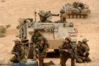 مانور نظامی ارتش رژیم صهیونیستی در مجاورت نوار غزه