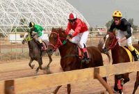 هفته ششم مسابقات اسبدوانی کورس پاییزه کشور در یزد برگزار شد