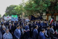 پیام قدردانی استاندار آذربایجان شرقی از حضور گسترده مردم استان در راهپیمایی ۱۳ آبان