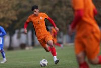 پیروزی تیم فوتبال جوانان ایران در آخرین بازی درون اردویی