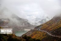 گزارش بارش برف و باران در جاده چالوس و هراز