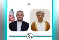 گفت و گوی تلفنی وزرای خارجه جمهوری اسلامی ایران و سلطنت عمان