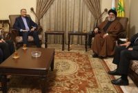 امیرعبداللهیان با سید حسن نصرالله دیدار کرد امیرعبداللهیان با سید حسن نصرالله دیدار کرد