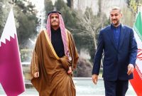 تأکید وزیر خارجه قطر بر گسترش روابط اقتصادی و تجاری با ایران