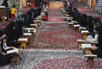 ترتیل صفحه ۵۷ قرآن/ مباهله+فیلم و متن