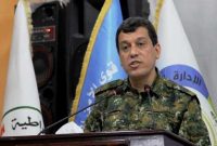 فرمانده کل «قسد»: پیشبینی میکنیم ترکیه در ماه فوریه به کوبانی حمله کند فرمانده کل «قسد»: پیشبینی میکنیم ترکیه در ماه فوریه به کوبانی حمله کند