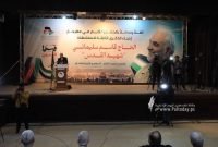 مراسم بزرگداشت سالروز شهادت سردار سلیمانی در نوار غزه+عکس مراسم بزرگداشت سالروز شهادت سردار سلیمانی در نوار غزه+عکس