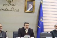 مراسم تودیع و معارفه فرمانده مرکز مقاومت بسیج وزارت فرهنگ برگزار شد