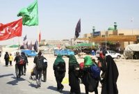 آغاز پیاده‌روی کاظمیه از جنوب عراق به سوی کاظمین+فیلم