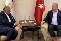 تاکید وزیران خارجه ترکیه و مصر بر ارتقای روابط دوجانبه