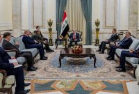 تقدیر رئیسجمهور عراق از ایران در گفتوگو با مهدی صفری تقدیر رئیسجمهور عراق از ایران در گفتوگو با مهدی صفری