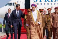 دیدار بشار اسد و سلطان عمان و تأکید بر تقویت روابط