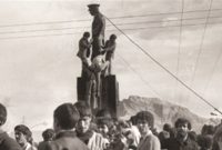 روزی که مجسمه شاه در اصفهان پایین کشیده شد