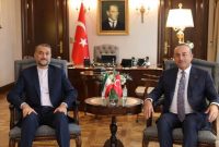 گفت‌وگوی تلفنی امیرعبداللهیان با وزیر خارجه ترکیه در پی زلزله اخیر در این کشور