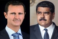 گفتوگوی تلفنی رئیس جمهور ونزوئلا با بشار اسد گفتوگوی تلفنی رئیس جمهور ونزوئلا با بشار اسد