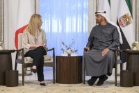 تأکید رئیس امارات و نخست وزیر ایتالیا بر راهحل دیپلماتیک برای حل بحرانها تأکید رئیس امارات و نخست وزیر ایتالیا بر راهحل دیپلماتیک برای حل بحرانها