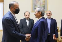 دیدار دبیرکل سازمان شانگهای با امیرعبداللهیان