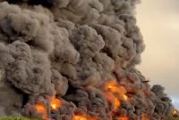 حمله پهپادی به مخازن سوختی در شبه جزیره کریمه حمله پهپادی به مخازن سوختی در شبه جزیره کریمه