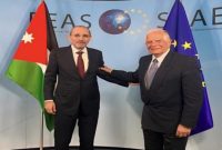 رایزنی مقامات اردن و اتحادیه اروپا درباره فلسطین و سوریه