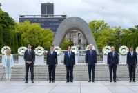 حضور زلسنکی در نشست سران گروه 7؛ سخنرانی در نشست اتحادیه عرب