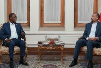 دیدار وزیر صنایع و تجارت بورکینافاسو با امیرعبداللهیان دیدار وزیر صنایع و تجارت بورکینافاسو با امیرعبداللهیان