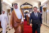 امیر قطر با نخستوزیر عراق دیدار کرد امیر قطر با نخستوزیر عراق دیدار کرد