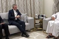 دیدار علی باقری با مقام قطری