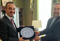 دیدار و گفتوگوی کاردار ایران با سفیر عربستان در لندن دیدار و گفتوگوی کاردار ایران با سفیر عربستان در لندن